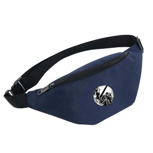 Berse-rk Bauchtasche Herren, Wasserdicht Hüfttasche für Herren und Damen, Doggy Bag Für Running, Fanny Pack Pour Randonnée Cyclisme Balade Ville Vacances (Color : Multicolor 6, Size : One Size) von Zolito