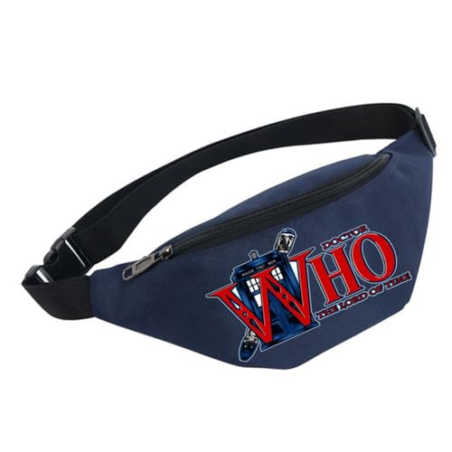 Gürteltasche Damen Doc.Tor Who, Wasserdicht Hüfttasche für Herren und Damen, Fanny Pack Pour Randonnée Cyclisme Balade Ville Vacances (Color : Multicolor 5, Size : One Size) von Zolito