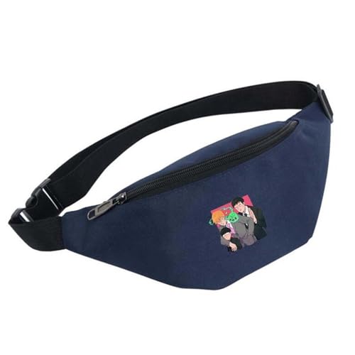 M-ob Psyc-ho 100 Gürteltasche, HüFttasche für Männer Frauen Unisex, Fanny Pack Pour Randonnée Cyclisme Balade Ville Vacances (Color : Multicolor 12, Size : One Size) von Zolito