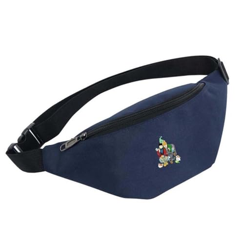 M-ob Psyc-ho 100 Gürteltasche, HüFttasche für Männer Frauen Unisex, Fanny Pack Pour Randonnée Cyclisme Balade Ville Vacances (Color : Multicolor 13, Size : One Size) von Zolito