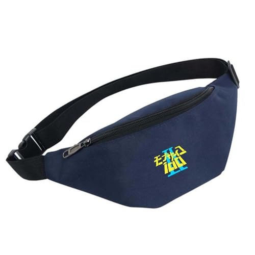 M-ob Psyc-ho 100 Gürteltasche, HüFttasche für Männer Frauen Unisex, Fanny Pack Pour Randonnée Cyclisme Balade Ville Vacances (Color : Multicolor 5, Size : One Size) von Zolito