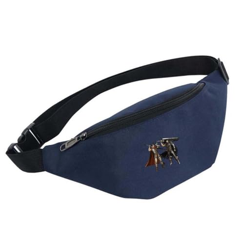 M-ob Psyc-ho 100 Gürteltasche, HüFttasche für Männer Frauen Unisex, Fanny Pack Pour Randonnée Cyclisme Balade Ville Vacances (Color : Multicolor 7, Size : One Size) von Zolito