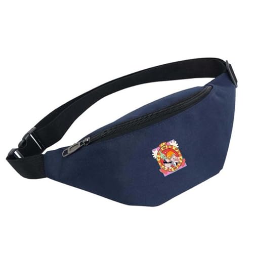 M-ob Psyc-ho 100 Gürteltasche, HüFttasche für Männer Frauen Unisex, Fanny Pack Pour Randonnée Cyclisme Balade Ville Vacances (Color : Multicolor 8, Size : One Size) von Zolito