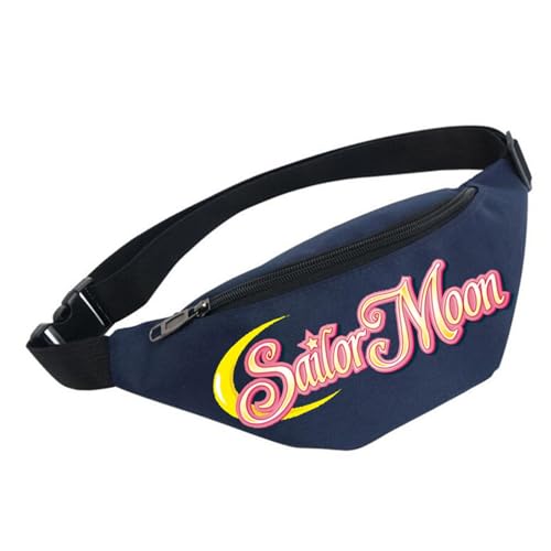 Sai-lor Moon Hüfttasche, HüFttasche für Männer Frauen Unisex, Fanny Pack Pour Randonnée Cyclisme Balade Ville Vacances (Color : Muticolor15, Size : One Size) von Zolito