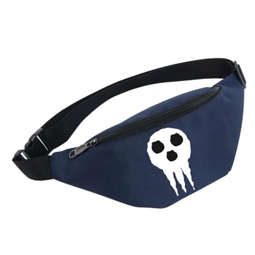 So-ul Eat-er Hüfttasche Herren, HüFttasche für Männer Frauen Unisex, Fanny Pack Pour Randonnée Cyclisme Balade Ville Vacances (Color : Multicolor02, Size : One Size) von Zolito