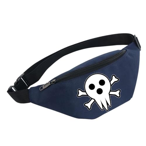 So-ul Eat-er Hüfttasche Herren, HüFttasche für Männer Frauen Unisex, Fanny Pack Pour Randonnée Cyclisme Balade Ville Vacances (Color : Multicolor14, Size : One Size) von Zolito