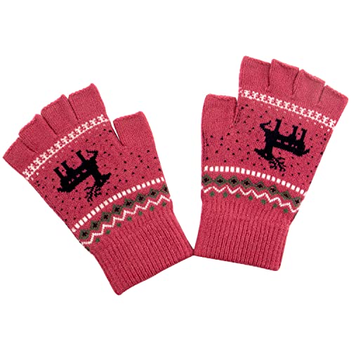 Zolunu Unisex Winter Halbe Finger Handschuhe - Warme Fingerlose Touchscreen Stretchy Knit Tippen Zolunu Unisex Winter Halbe Finger Handschuhe - Warme Fingerlose Touchscreen Stretchy Knit Tippen von Zolunu