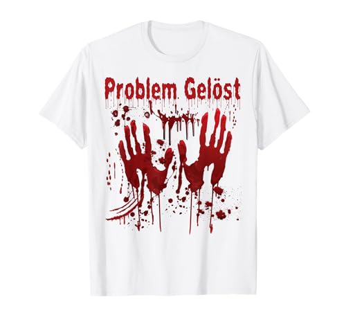 Blutige Hände Halloween Kostüm Herren & Damen Blutspritzer T-Shirt Blutige Hände Halloween Kostüm Herren & Damen Blutspritzer T-Shirt von Zombie Halloween Kostüm Vampir Blut Verkleidung