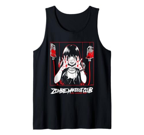 Void Wraith Goth-Mädchen Halloween Tank Top Void Wraith Goth-Mädchen Halloween Tank Top von Zombie Makeout Club