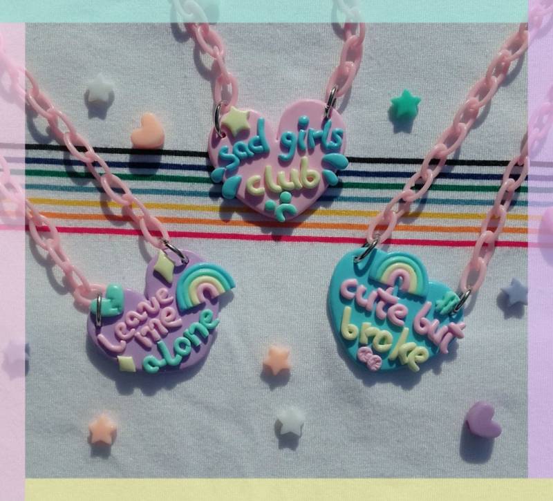 Aktuelle Stimmung Halsketten Fairy Kei Pop Tumblr Aktuelle Stimmung Halsketten Fairy Kei Pop Tumblr von ZombieUnicornJewelry