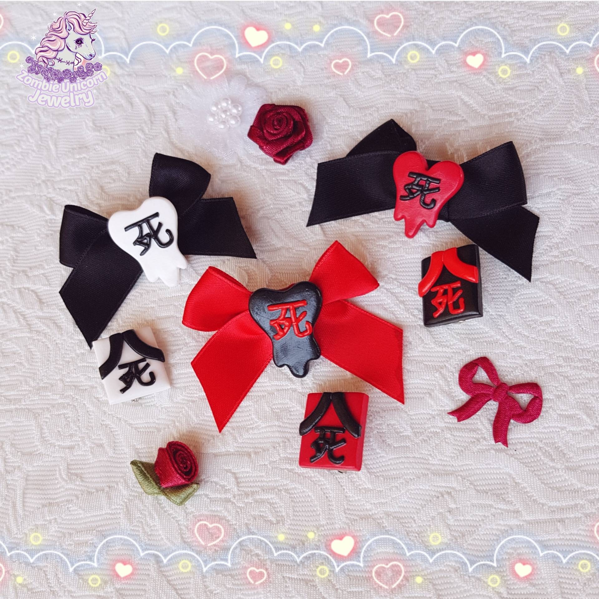 Don't Miss Me Broschen +Menhera+/Dunkel Gothic Don't Miss Me Broschen +Menhera+/Dunkel Gothic von ZombieUnicornJewelry
