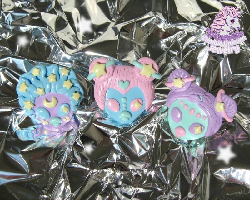 Space Babes Ringe/Alien Fairy Kei Pop Space Babes Ringe/Alien Fairy Kei Pop von ZombieUnicornJewelry