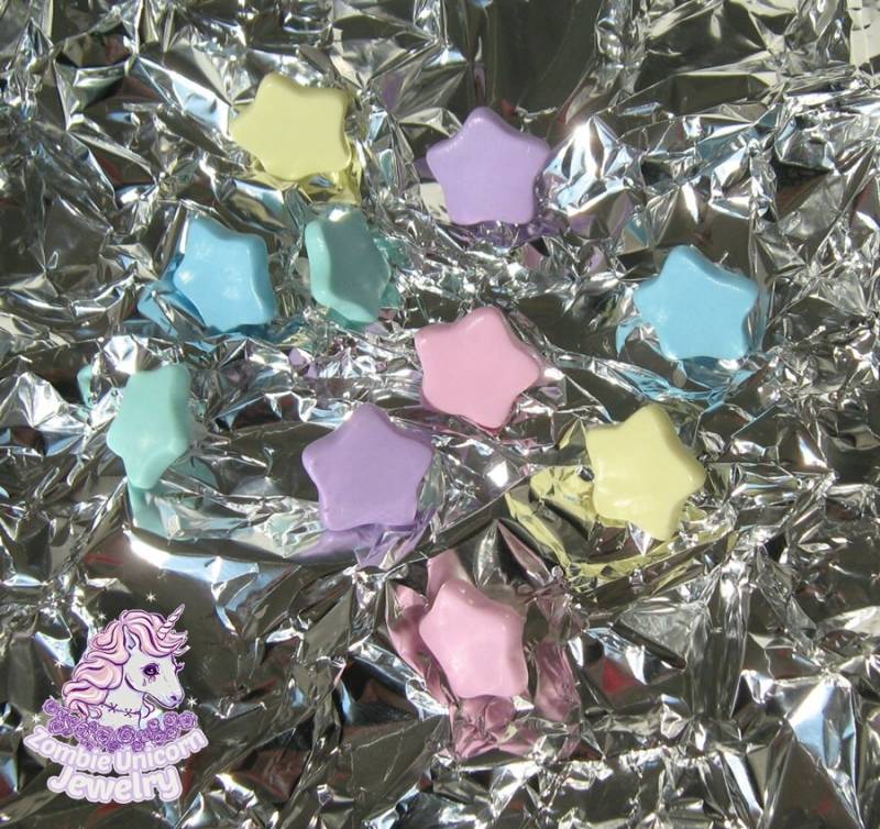 Starstruck Ohrringe Sterne/Fairy Kei Pastell Kawaii Starstruck Ohrringe Sterne/Fairy Kei Pastell Kawaii von ZombieUnicornJewelry
