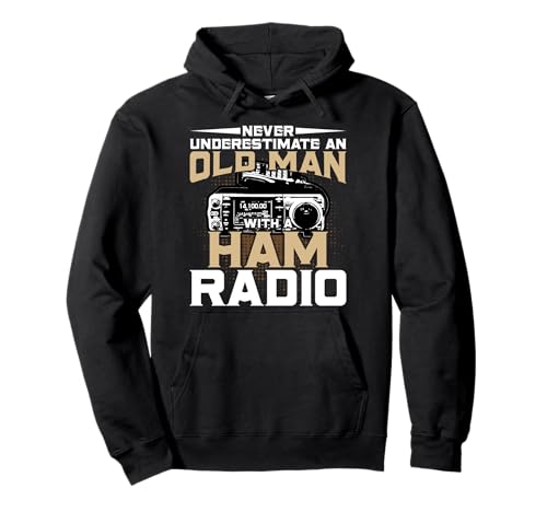 Never Underestimate An Old Man With A Ham Radio Pullover Hoodie Never Underestimate An Old Man With A Ham Radio Pullover Hoodie von Zone - 365 Funny Ham Radio Saying
