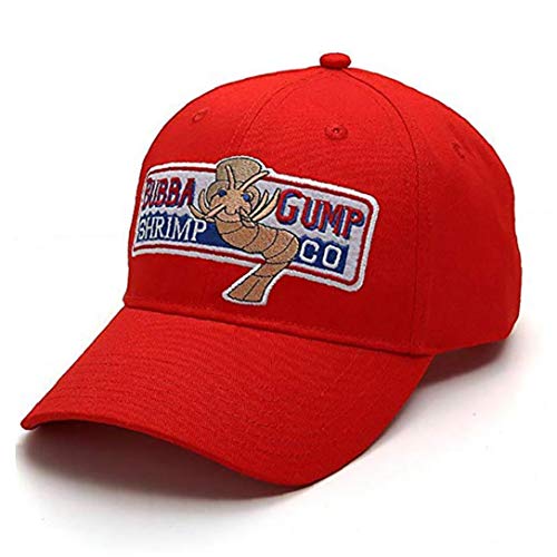 Zonfer Einstellbare Bubba Gump Shrimp Baseballmütze Gestickte Snapback Laufen Kappen von Zonfer