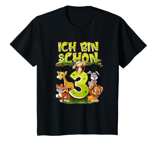 3. Geburtstag Zoo Shirt für Jungen Mädchen Safari 3 Jahre T-Shirt 3. Geburtstag Zoo Shirt für Jungen Mädchen Safari 3 Jahre T-Shirt von Zoo Tiere Geburtstag Motive Shop