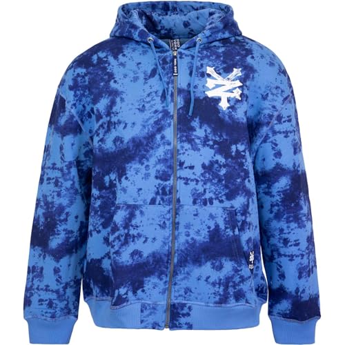 Zoo York Aqua Zip Hoody Kapuzenjacke Sweatjacke (DE/NL/SE/PL, Alphanumerisch, L, Regular, Regular, Blue) von Zoo York