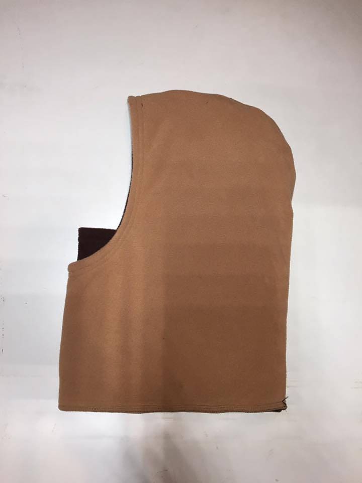 Zoofleece Unisex Beige Balaclava Gesichtsmaske Wendehaube Winter Jagd Skifahren Snowboardsport von ZooFleece