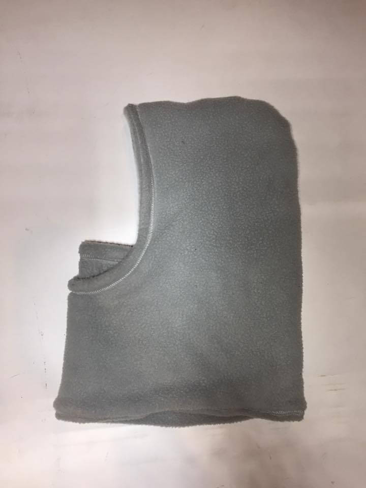 Zoofleece Unisex Massiv Hellgrau Balaclava Gesichtsmaske Wendehaube Winter Ski Snowboard Sport von ZooFleece