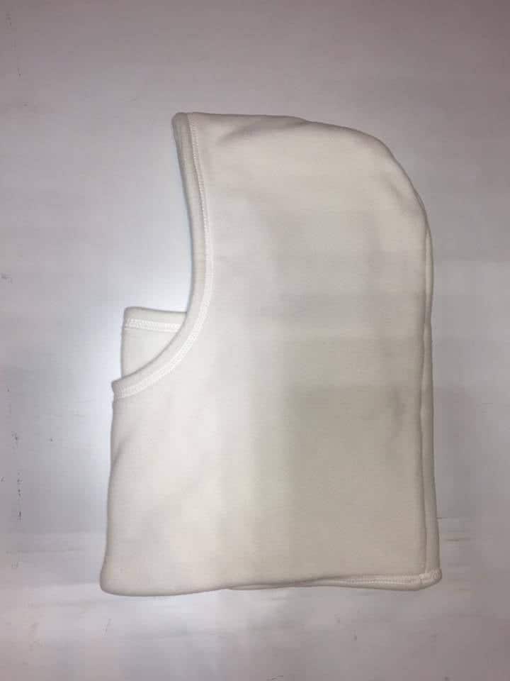 Zoofleece Unisex Massive Weiße Balaclava Gesichtsmaske Wendehaube Winter Ski Snowboardsport von ZooFleece