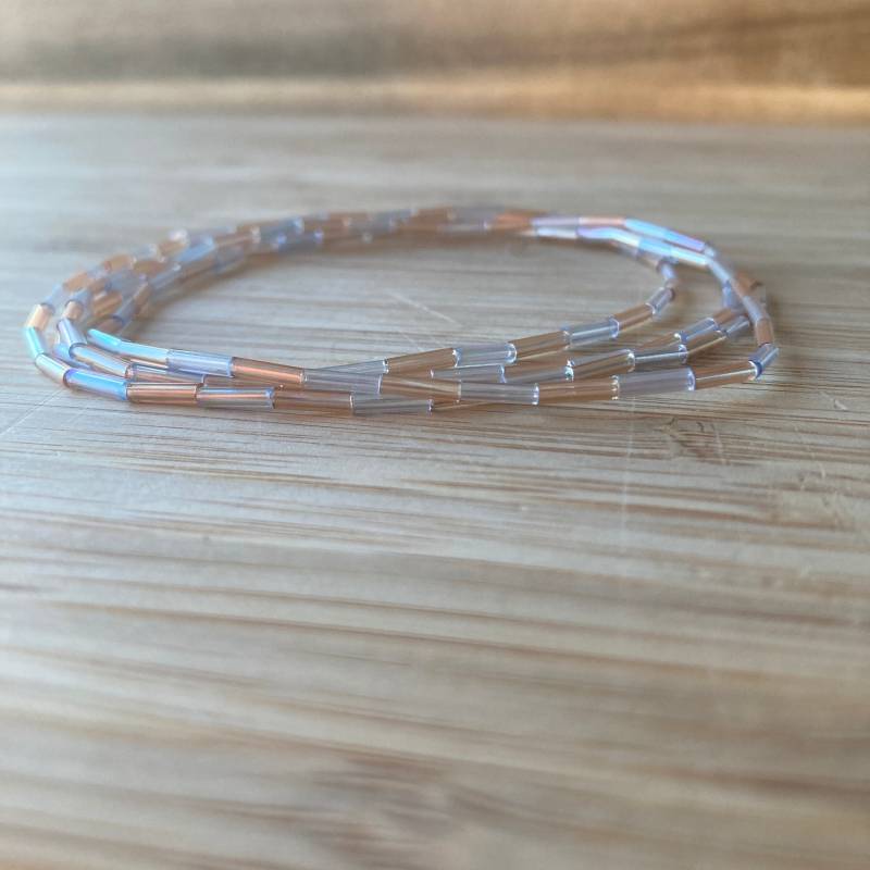 Zierliche Glas Taille Perle Blau-Rose Gewicht-Verlust Perlen Kette Stretchy Winzige Binbin Pastell Baya Minimalist Körperschmuck Frauen Körperkette Zierliche Glas Taille Perle Blau-Rose Gewicht-Verlust Perlen Kette Stretchy Winzige Binbin Pastell Baya Minimalist Körperschmuck Frauen Körperkette von Zooheela