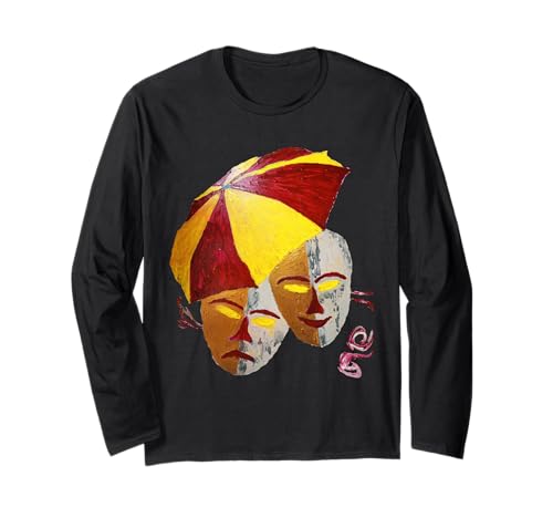 0362 Playing The Theather Umbrella 2021 Plus 2 Langarmshirt von ZoooooZ