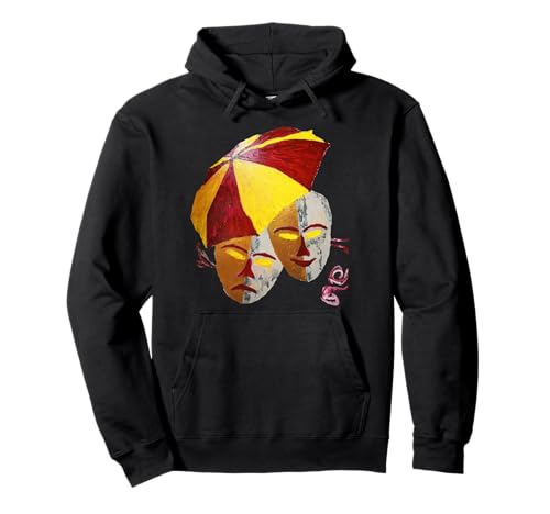 0362 Playing The Theather Umbrella 2021 Plus 2 Pullover Hoodie von ZoooooZ