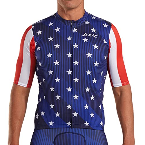 Zoot Herren LTD Fahrrad Aero Trikot - Stars & Stripes - XL von Zoot