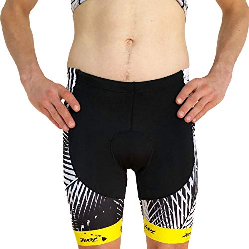 Zoot Herren Triathlon Hose Style Performance mit 2D Sitzpolster, Seitentaschen, LSF 50+ und Seamlink-Nähten von Zoot