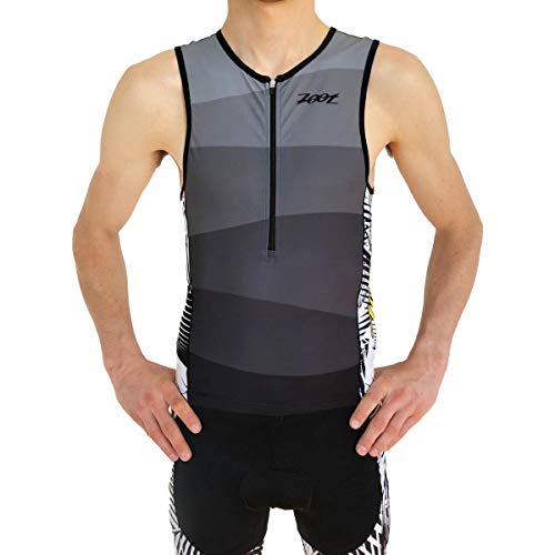 Zoot Herren Triathlon Sport Tank Performance mit Rückentaschen, LSF 50+ und SeamLink-Nähten von Zoot