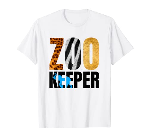 Zoo Wärter Shirt. Tiger Löwe Zebra. Kinder und Erwachsene T-Shirt von Zoowärter TShirt Afrika Tierpflege Shirts