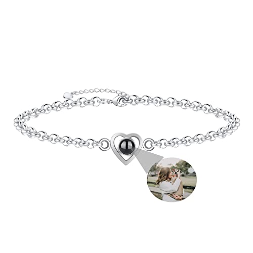 Zopmopae Benutzerdefiniertes Fotoarmband mit Bild innen für Frauen, personalisiertes Fotoprojektionsarmband, Herzbildarmbänder, Erinnerungsfotogeschenke für Frauen/Männer/Paare/Freunde/Haustiere Zopmopae Benutzerdefiniertes Fotoarmband mit Bild innen für Frauen, personalisiertes Fotoprojektionsarmband, Herzbildarmbänder, Erinnerungsfotogeschenke für Frauen/Männer/Paare/Freunde/Haustiere von Zopmopae