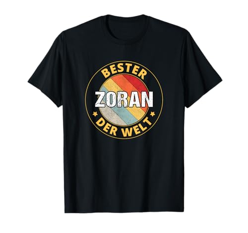Zoran Vorname T-Shirts & Geschenke - Erwachsene, Kinder - Zoran Fans, Personalisierte Geschenke, Casual, Novelty - Schwarz - S - T-Shirt Zoran Vorname T-Shirts & Geschenke - Erwachsene, Kinder - Zoran Fans, Personalisierte Geschenke, Casual, Novelty - Schwarz - S - T-Shirt von Zoran Vorname T-Shirts & Geschenke