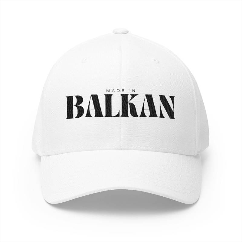 Made in Balkan Structured Cap | Embroidery von Zorilove
