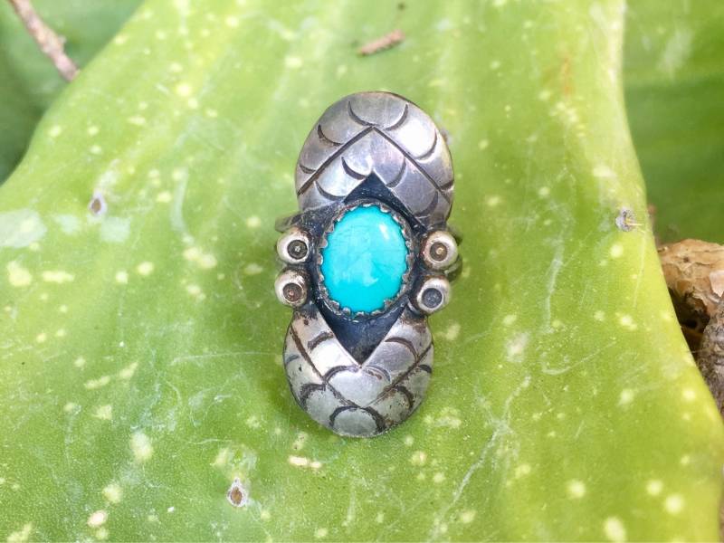 Antiker Squash Blüten Ring Antiker Squash Blüten Ring von ZoulalJewelry