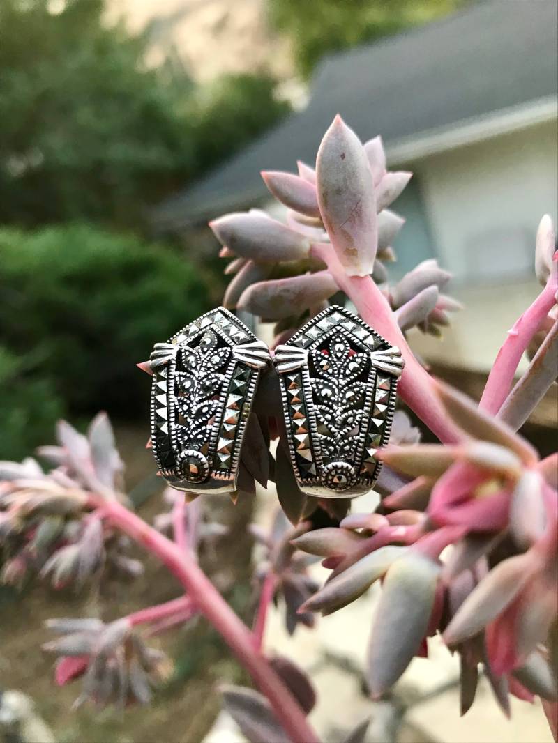 Jahrgang A. Markasit Earrimgs Jahrgang A. Markasit Earrimgs von ZoulalJewelry