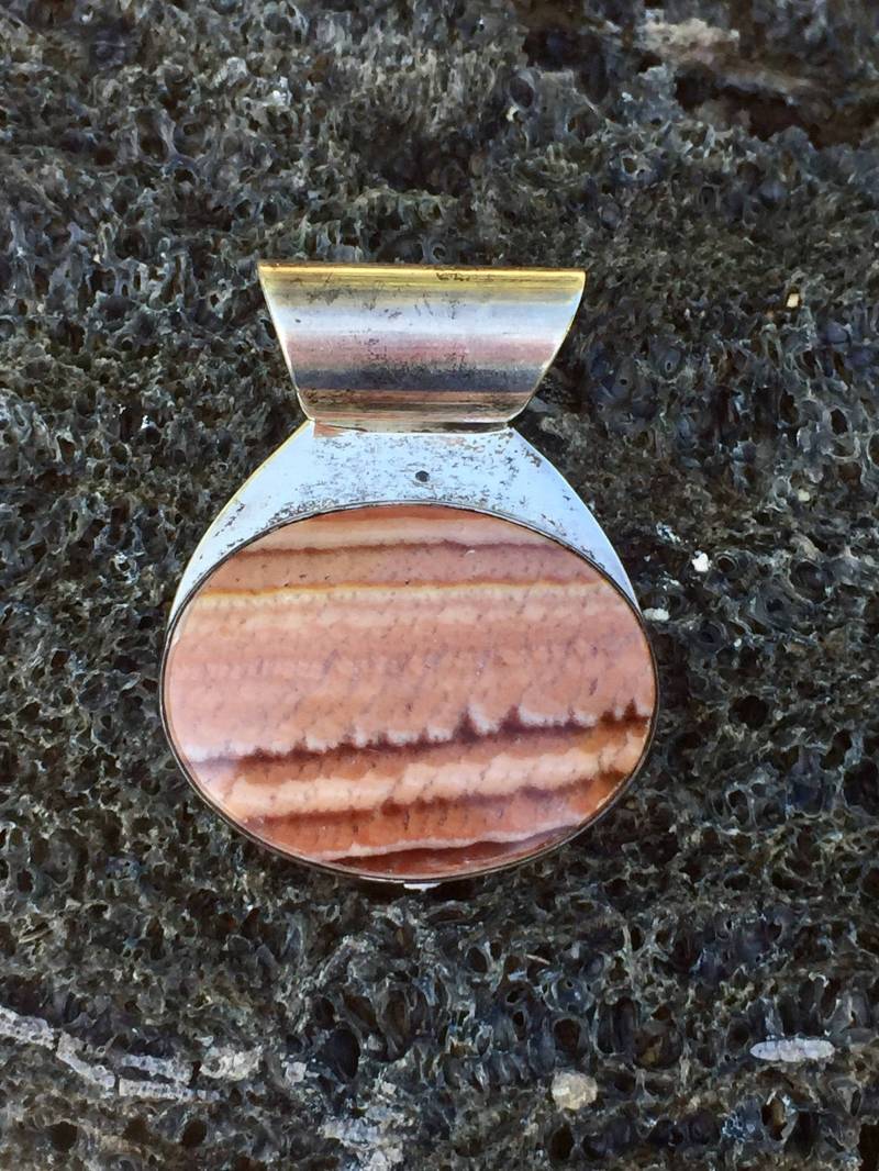 Vintage S. Ramone Silber Kreationen Jupiter Halskette Vintage S. Ramone Silber Kreationen Jupiter Halskette von ZoulalJewelry