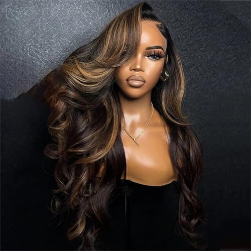 13X4/13X6 Lace-Front-Perücke Aus Echthaar Mit Gewelltem Echthaar – Streifen 5X5 Verschluss Für Frauen von ZouoYYii