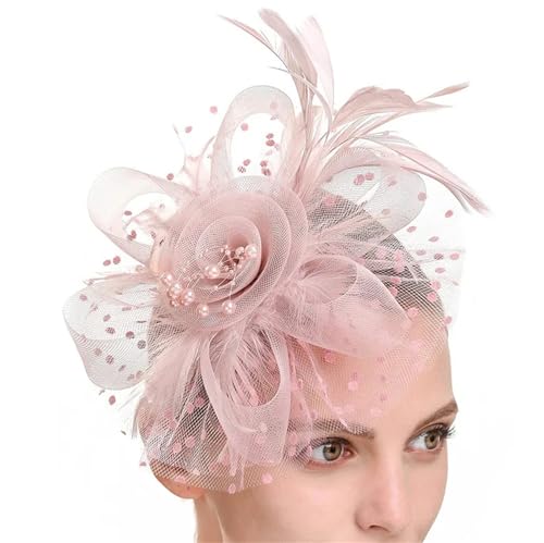 Damen Braut Kopfschmuck - Brautjungfern Hochzeit Feder Stirnband Braut Haarspange Elegant Haarschmuck von ZouoYYii