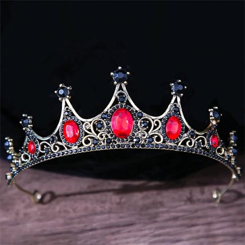 Damen Kristall Braut Hochzeit Tiara Krone Haarbänder Eleganter Haarschmuck Für Bräute von ZouoYYii