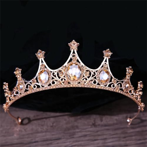Damen Kristall Braut Hochzeit Tiara Krone Haarbänder Eleganter Haarschmuck Für Bräute Damen Kristall Braut Hochzeit Tiara Krone Haarbänder Eleganter Haarschmuck Für Bräute von ZouoYYii