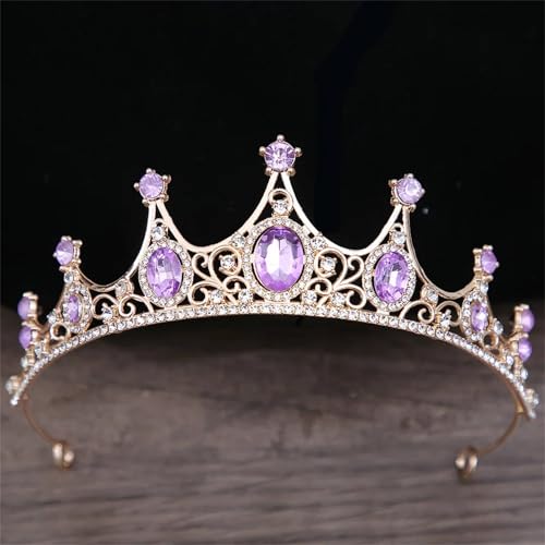 Damen Kristall Braut Hochzeit Tiara Krone Haarbänder Eleganter Haarschmuck Für Bräute von ZouoYYii