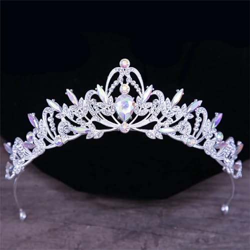 Damen Kristall Braut Hochzeit Tiara Krone Haarbänder Eleganter Haarschmuck Für Bräute Damen Kristall Braut Hochzeit Tiara Krone Haarbänder Eleganter Haarschmuck Für Bräute von ZouoYYii