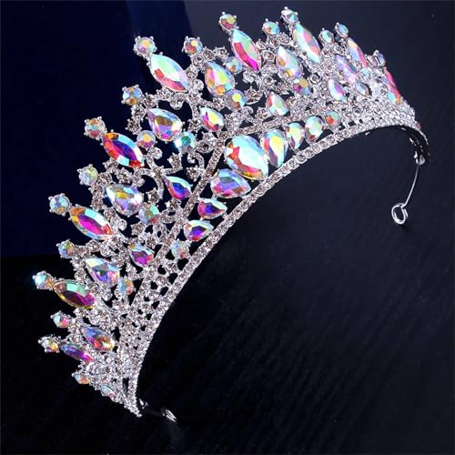 Damen-Kristall-Brautdiademe Und -Kronen – Strass-Abschlussball-Diadem, Hochzeits-Haarschmuck, Braut-Party-Schmuck Damen-Kristall-Brautdiademe Und -Kronen – Strass-Abschlussball-Diadem, Hochzeits-Haarschmuck, Braut-Party-Schmuck von ZouoYYii