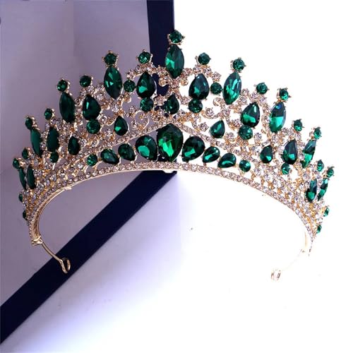Damen-Kristall-Brautdiademe Und -Kronen – Strass-Abschlussball-Diadem, Hochzeits-Haarschmuck, Braut-Party-Schmuck von ZouoYYii