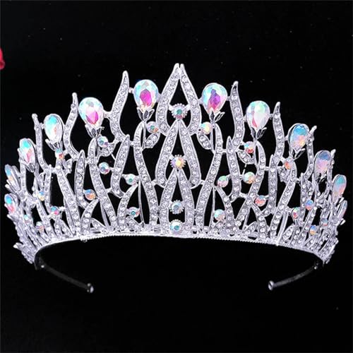 Damen Kristall Hochzeit Haarschmuck – Strass Braut Tiara Und Kronen Prinzessinnenschmuck Damen Kristall Hochzeit Haarschmuck – Strass Braut Tiara Und Kronen Prinzessinnenschmuck von ZouoYYii