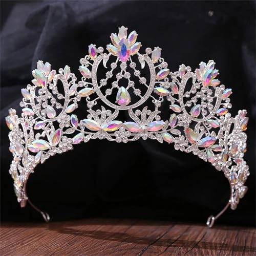 Damen Kristall Hochzeit Haarschmuck – Strass Braut Tiara Und Kronen Prinzessinnenschmuck Damen Kristall Hochzeit Haarschmuck – Strass Braut Tiara Und Kronen Prinzessinnenschmuck von ZouoYYii