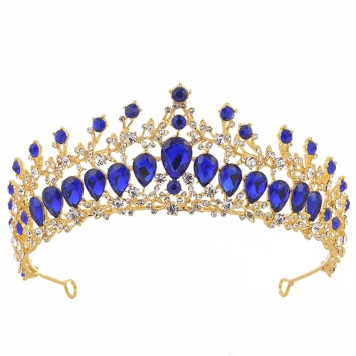 Damen Kristall Hochzeitskrone Strass Braut Tiara Diadem Kopfschmuck Für Geburtstagsfeier Hochzeit Haarschmuck Damen Kristall Hochzeitskrone Strass Braut Tiara Diadem Kopfschmuck Für Geburtstagsfeier Hochzeit Haarschmuck von ZouoYYii