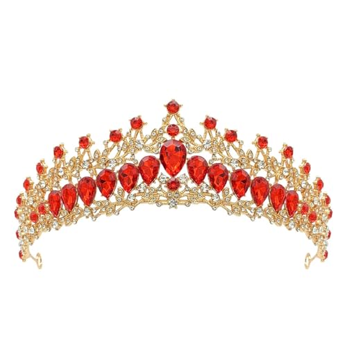 Damen Kristall Hochzeitskrone Strass Braut Tiara Diadem Kopfschmuck Für Geburtstagsfeier Hochzeit Haarschmuck von ZouoYYii