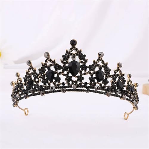 Damen-Kristall-Strass-Tiara – Hochzeits-Haarschmuck, Braut-Prinzessinnen-Diadem-Accessoire von ZouoYYii